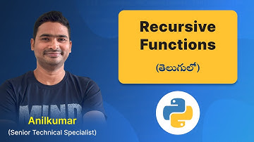 P99 - Recursive Functions in Python [తెలుగు]