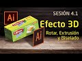 EFECTO 3D  |  ADOBE ILLUSTRATOR  (SESIÓN 4.1)