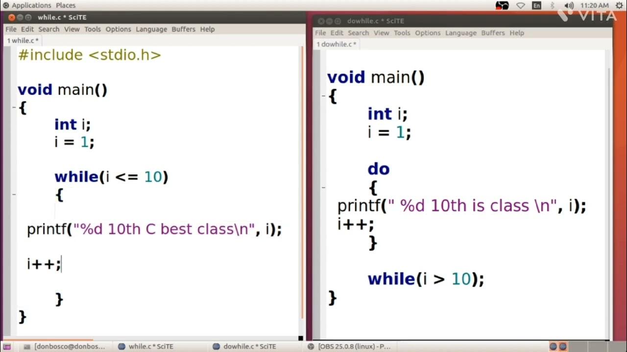 #samirsir ktsoftware #C-05 Introduction to c program #difference ...