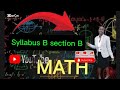 Syllabus B section B in full..2026[Zimsec] #syllabusb 