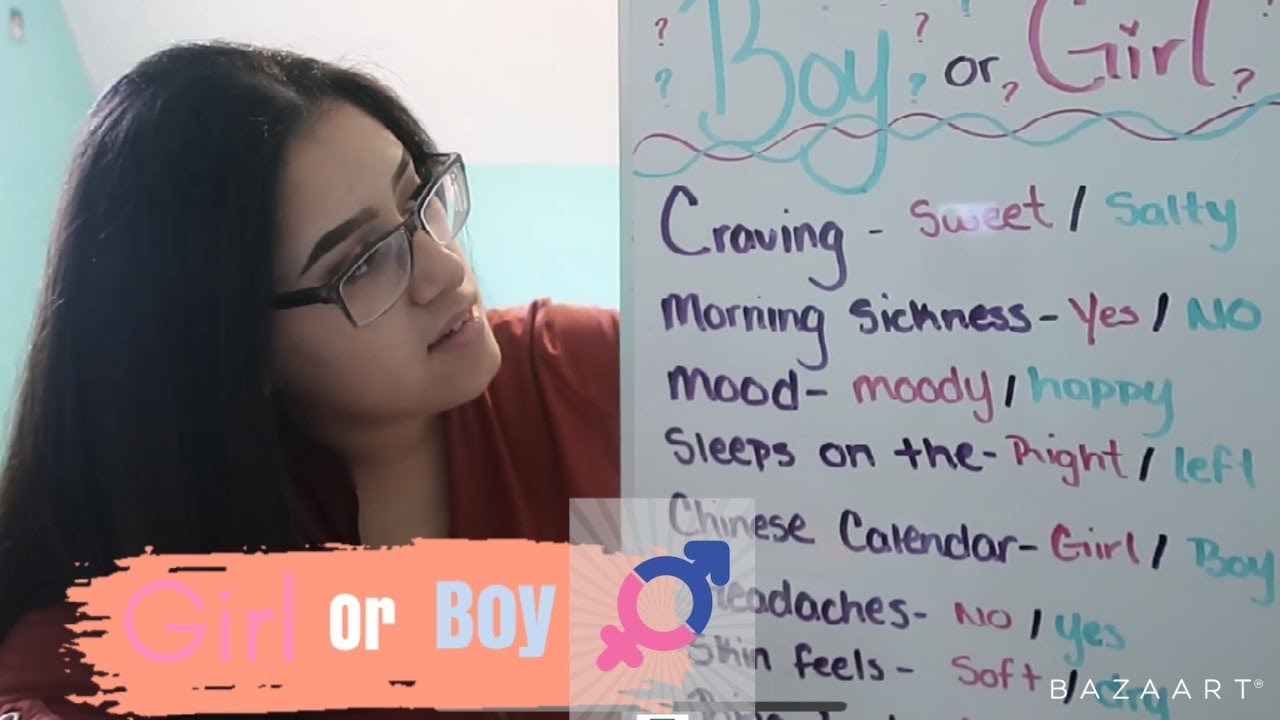 Gender Prediction tests (old wives tales)