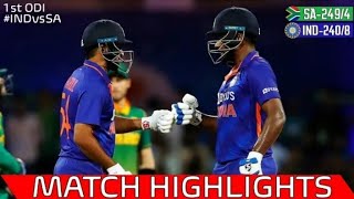 India vs South Africa 1st ODI Cricket Match Full Highlights Cricket Live Highlights 6\/10\/2022