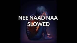 NEE NAADE NAA Slowed |Murali Meets Meera |#kannada #prajwaldevraj #slowed