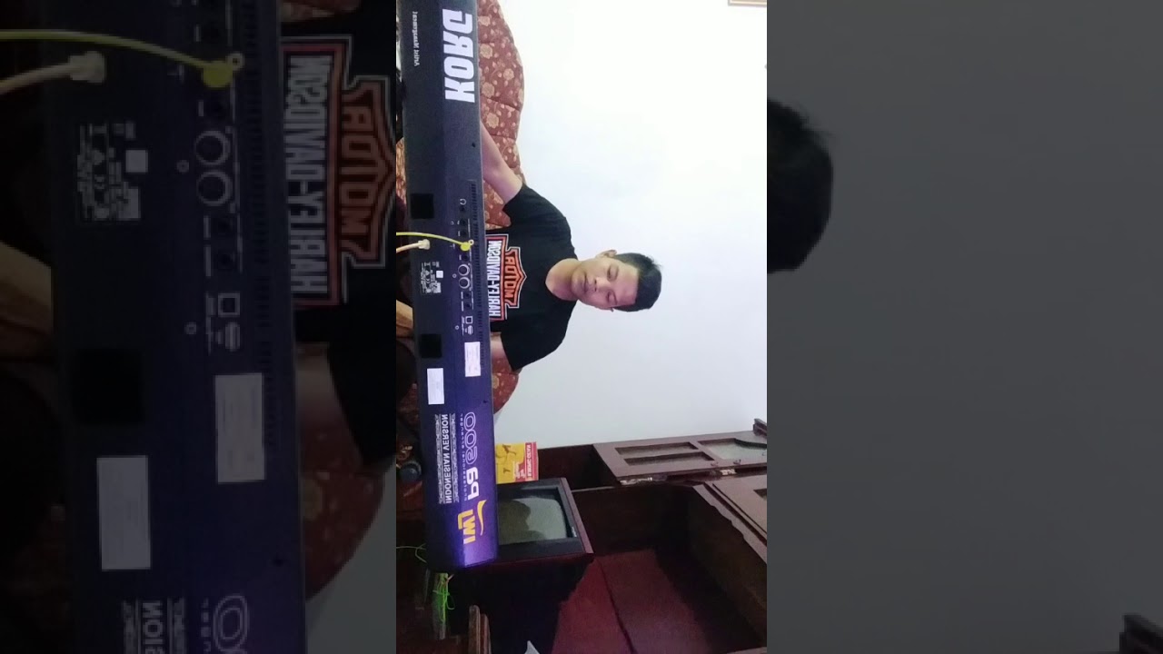 TRIAZ 2019 sampling. Karaoke tulang rusuk..korg pa600