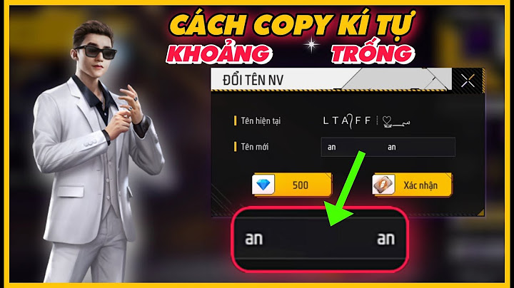 Kí tự cách trong ff