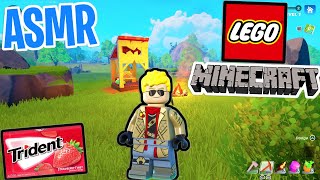 ASMR Gaming 😴 Fortnite NEW LEGO Minecraft?! Relaxing Gum Chewing 🎮🎧 Controller Sounds + Whispering 💤