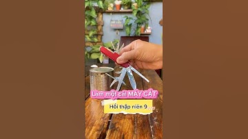 Trò chơi tuổi thơ thời 8x | Máy cắt lá chuối cầm tay #ducdiy #bushcraft #survival