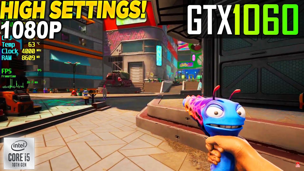 High on Life GTX 1060 - 1080p High,