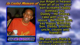 Shane Mathurin memorial