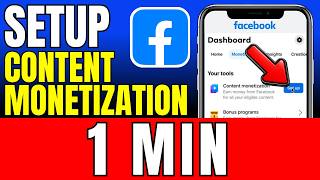 How To Setup Content Monetization On Facebook 2026 (Very Easy) screenshot 4