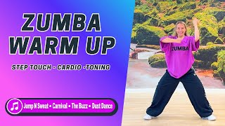 Zumba Warm Up | Easy Step Touch, Cardio & Toning | Music link in description 