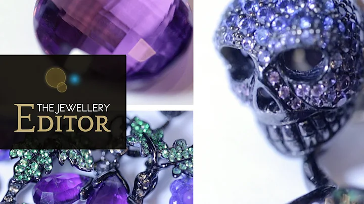 Stunning coloured gemstone earrings from Lydia Cou...