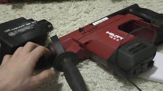 Ремонт батареи перфоратора hilti te5 часть 1