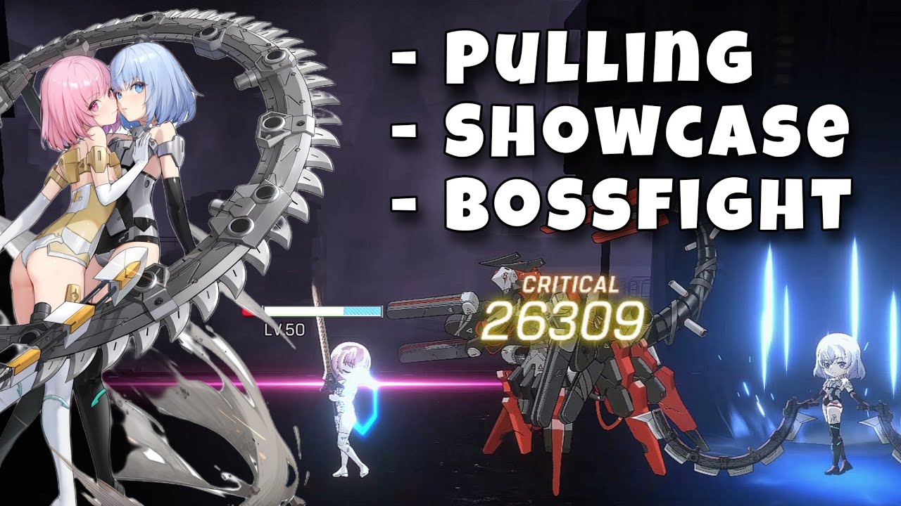 【Artery Gear】Pulls, Showcase & Bossfight | Frame Arms Girl Part 2