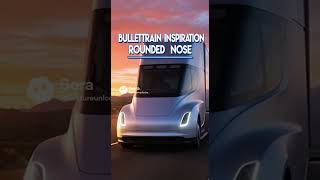 Tesla Semi Inspired by Bullet Train 😱🚛 #teslasemi #automobile #futurescenario #2025feature