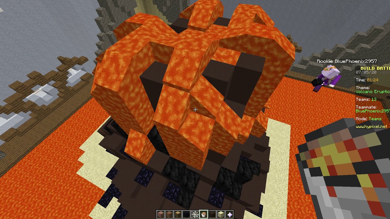How To Make A Volcano |Minecraft| - YouTube