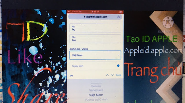 Hướng dẫn tạo id apple trên máy tính