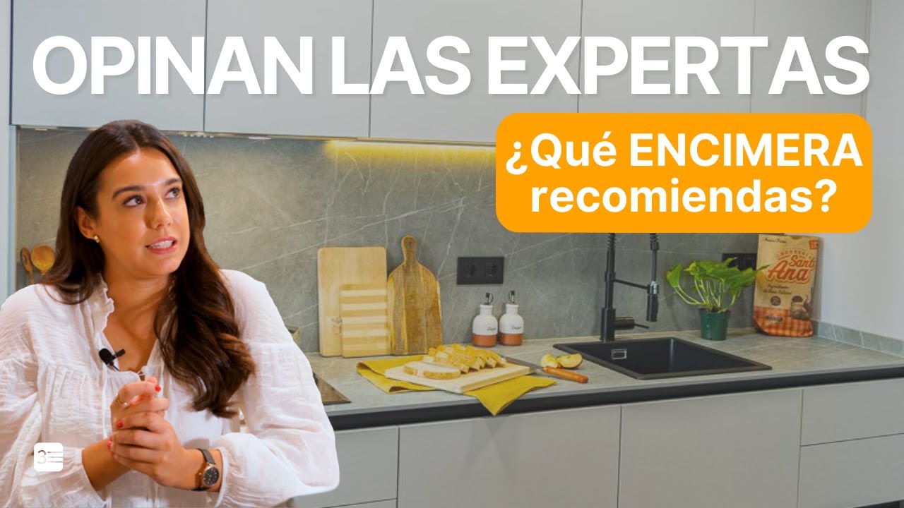 Encimeras LAMINADAS para la cocina, ventajas y cuidados