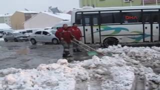 Ağrıda Kar Yağışı Ağrıda Karla Mücadele - 2 Kasım 2016