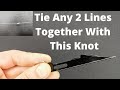 Fly Fishing Knot Tying Tool - How To Tie Two Lines Together - Works For Any Type Of Line [4K]