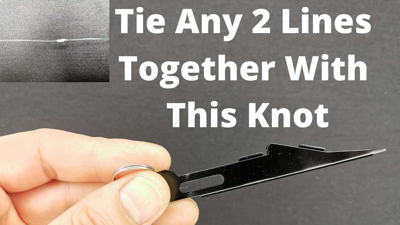 Fly Fishing Knot Tying Tool - How To Tie Two Lines Together