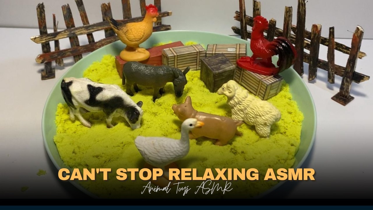 This Mini Farm ASMR Is So Addictive 😳 | Relaxing & Satisfying Animal Toys | Animal Toys ASMR