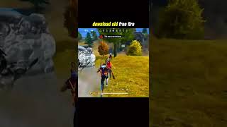 you want to download Old Free Fire 2018🤫🥀 #freefire