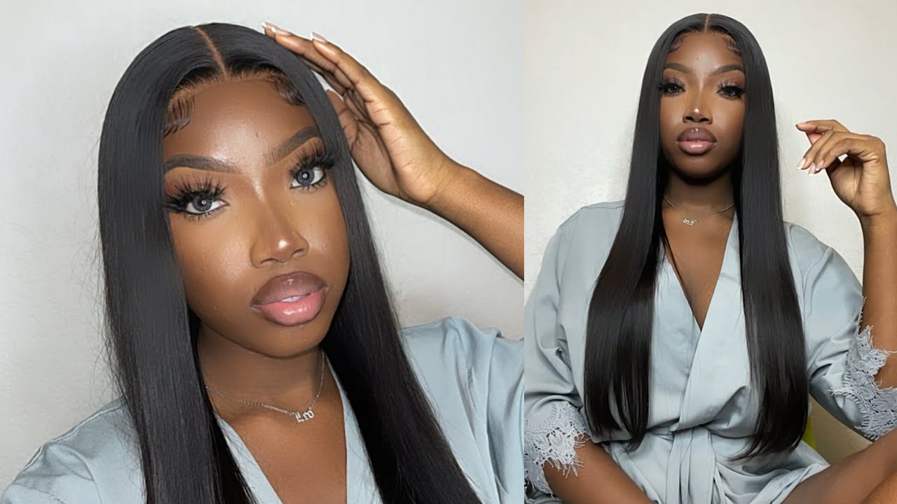 Как сделать: гладкие прямые волосы | Парик для ежедневного использования | FT. Bgmgirl Hair