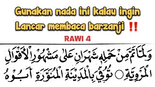BEGINI CARA PALING MUDAH MEMBACA BARZANJI RAWI 4‼️