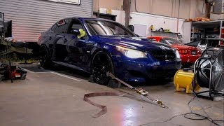 Bmw E60 M5 V10 dyno - How much horsepower after 100k miles?