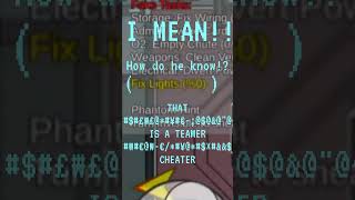 THAT $*&amp;&amp;$* TEAMER(CHEATER) DESTROYED MY GAME😭😭#amongus  #amongfunnymoments #amongusshorts #gaming