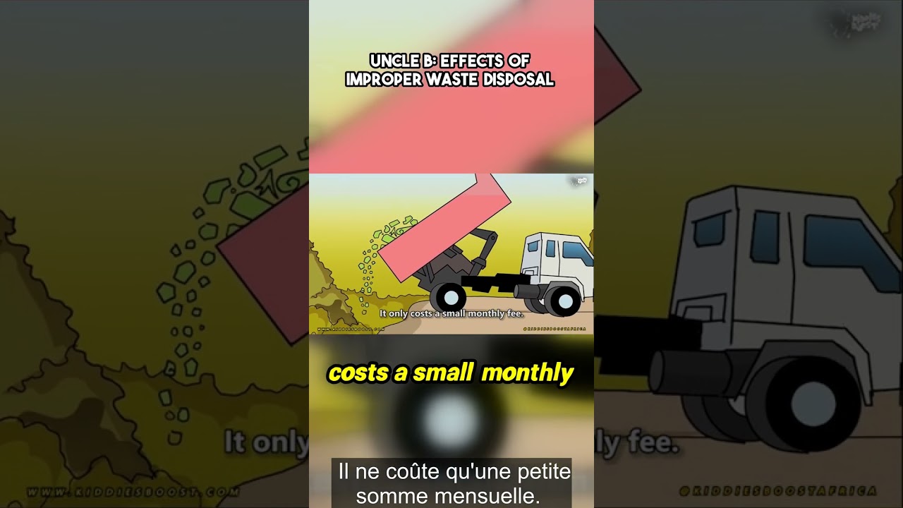 Uncle B😎  Effects of improper waste disposal 