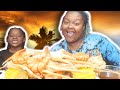 SNOW CRAB + COLOSSAL SHRIMP SEAFOOD BOIL MUKBANG EATING SHOW