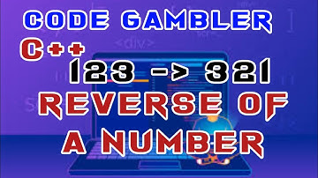 C++|Reverse of a number using C++ #coding #programming