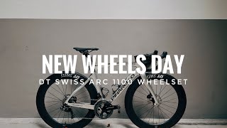 DT SWISS ARC 1100 FIRST IMPRESSIONS | NEW WHEELS DAY | SINGAPORE CYCLING VLOG