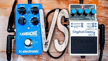 TC Electronic FLASHBACK 2 VS Boss DD-8 Delay // Comparison [NO TALK / ONLY TONES]