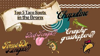 Top 5 Taco Spots in the Bronx you must try ... #tacotuesday #tacos #bronx