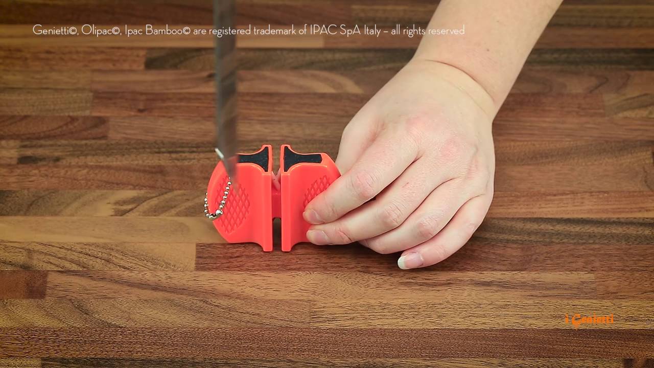 GEN144 - AFFILACOLTELLI - KNIFE SHARPENER - I GENIETTI