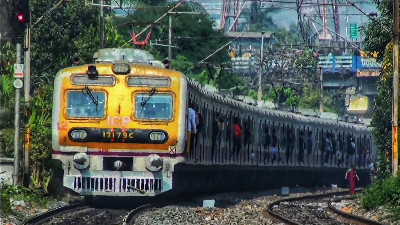 |[2 in 1]| Sonarpur's One & Only 3-Phase Bombardier EMU Local Train of ...
