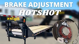 How to Adjust your hotshot trailer brakes.....**Weekly Money Talk **