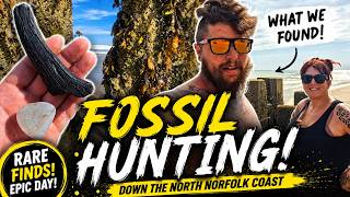 Trimingham North Norfolk fossil hunting