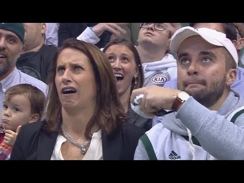 Mom And Son Have Awkward Kiss Cam Moment At Milwaukee Bucks Game