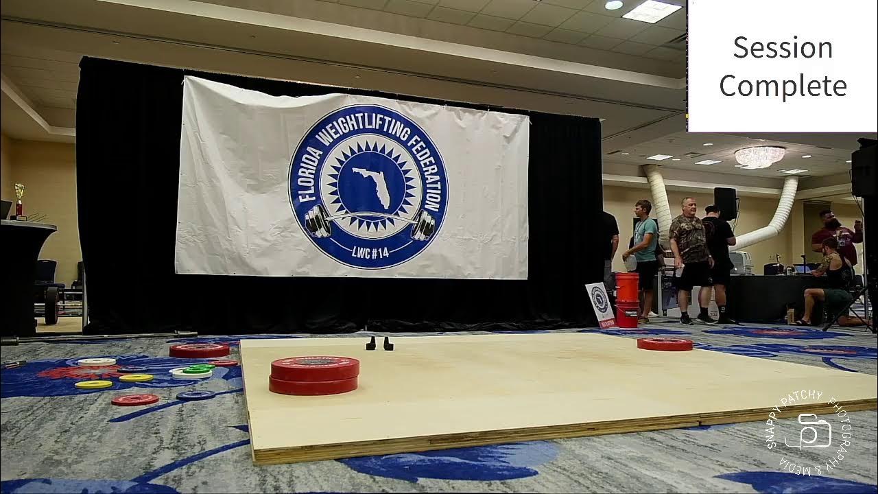 2022 Florida State Weightlifting Championships Red Platform Day 3 YouTube