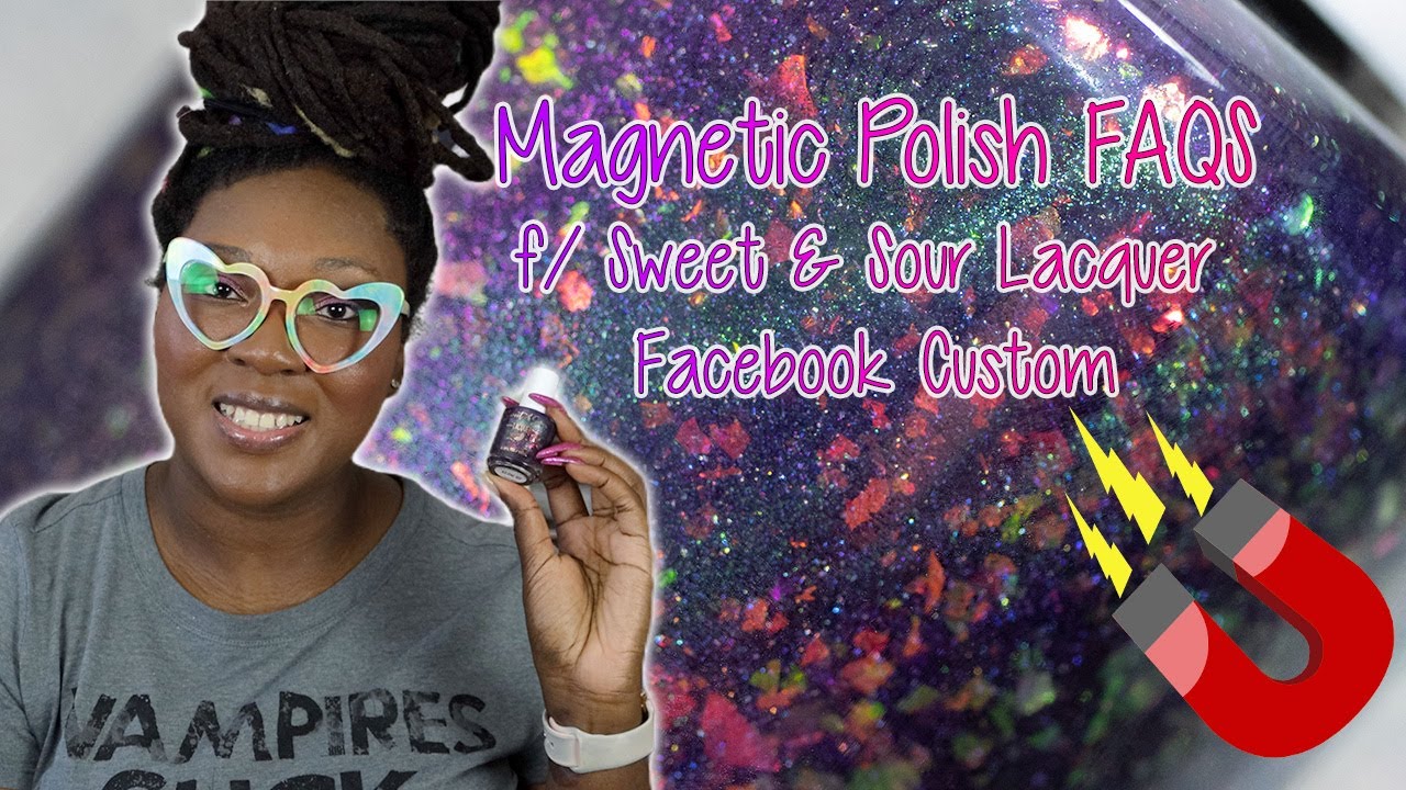 All About Magnetic Polishes! (Sweet & Sour Lacquer Group Custom)| Nicole Loves Nails