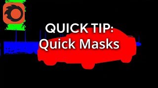 QuickTip: Quick Masks QuickTip: Quick Masks