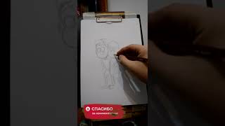 Gravity Falls Dipper and Pacifica. Drawing  / Гравити Фолз Диппер и Пасифика. Рисунок #Shorts