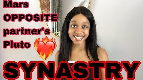 SYNASTRY Mars Opposite partner’s Pluto synastry (Irresistible Attraction?)