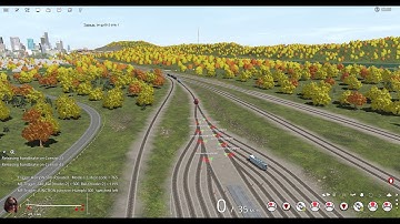 Trainz Hump Sorting in Industrial Mayhem