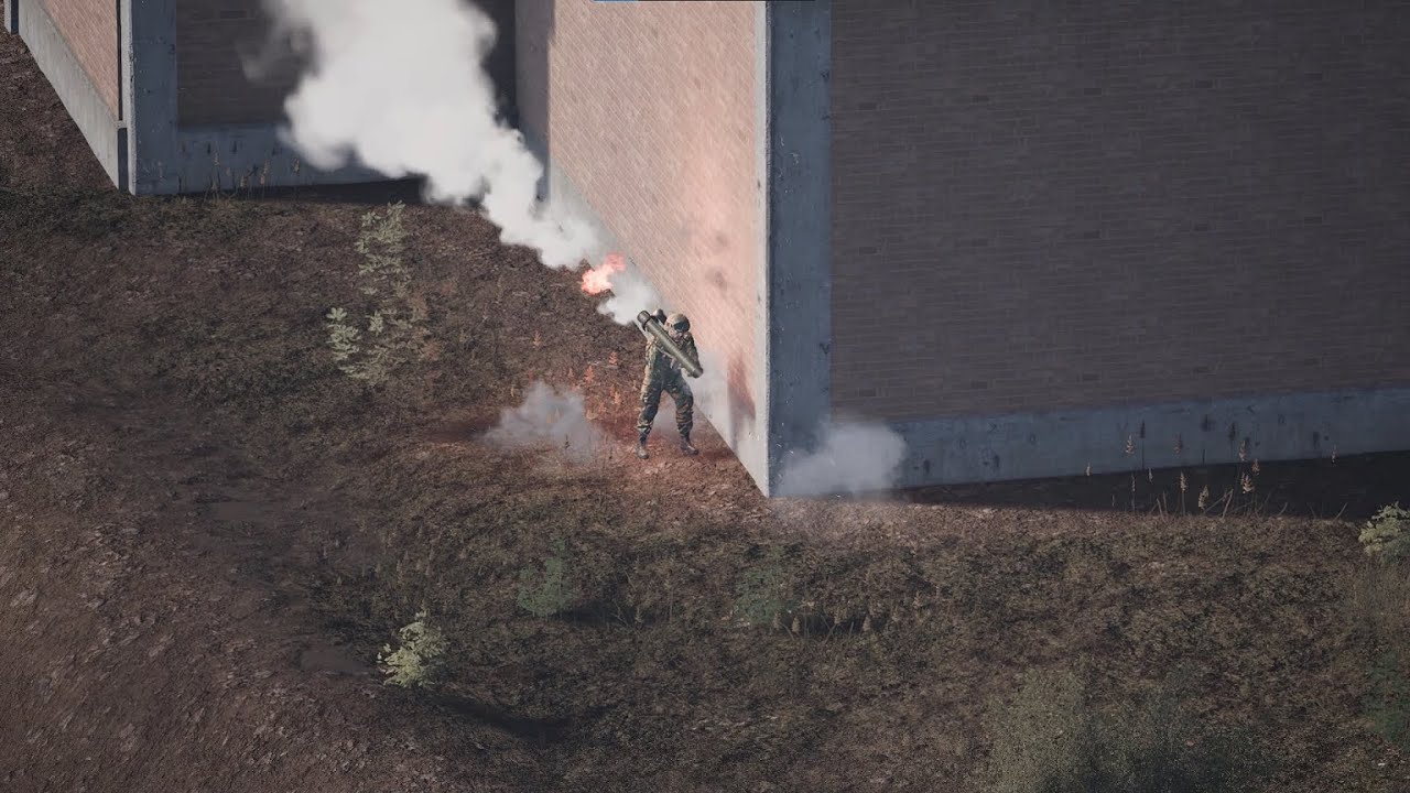 Squad Gameplay Combat Footage (Croatia vs Russia) #8 - Middle Eastern Escalation Mod