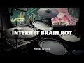 【DRUM COVER】Internet Brain Rot - Mori Calliope (Hololive EN)